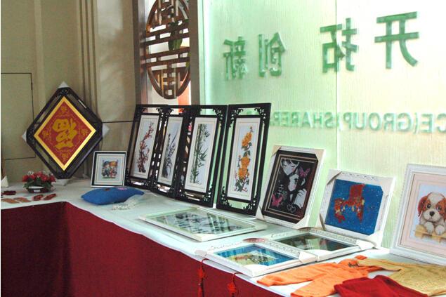 米兰（中国）集团展厅一角