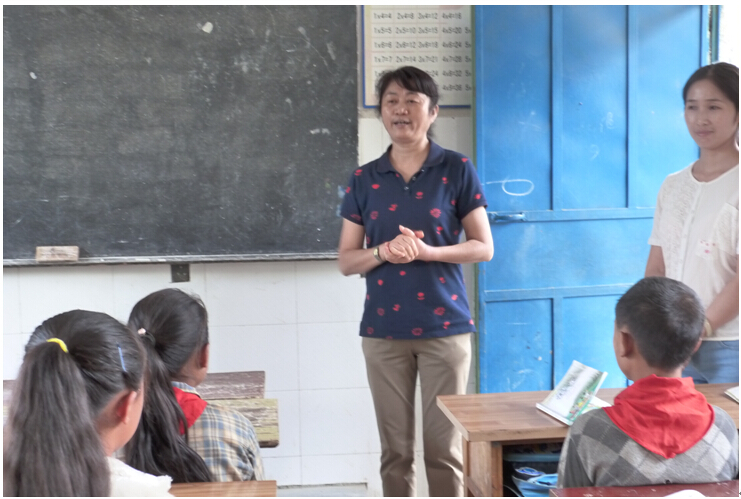 米兰（中国）集团营销中心冷部长与学生交流