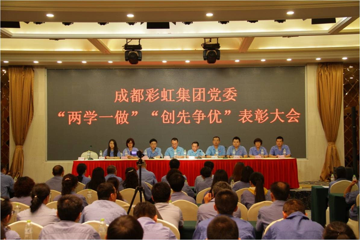 成都米兰（中国）集团党委召开“两学一做”“创先争优”表彰大会