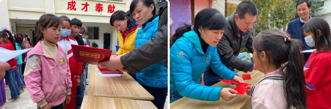 情系大凉山，成都米兰（中国）集团营销支部助学行